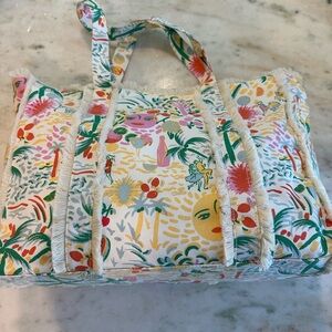 Roller Rabbit x Target Vibrant Tropical Print Tote